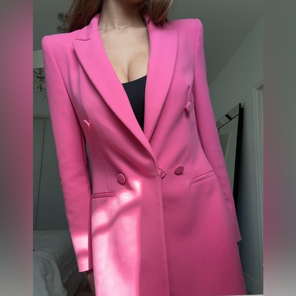 Zara pink coat - Picture 4 of 5